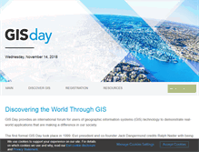 Tablet Screenshot of gisday.com