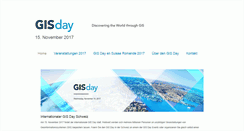 Desktop Screenshot of gisday.ch